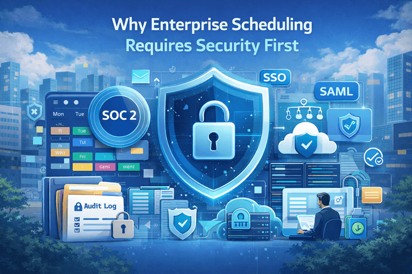 Why Enterprise Scheduling Requires Security First